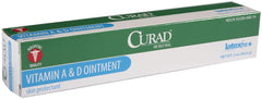 Texture of Curad ointment on finger showing smooth glide