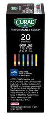 CURAD Performance Series absorbent bandages offer triple absorbency for better wound management.