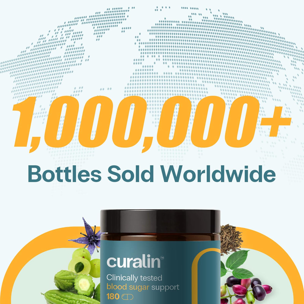 CuraLife Curalin label details highlighting vegan, non-GMO, USA-made quality.