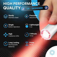 CureBio LED array close-up highlights multiple wavelengths for versatility
