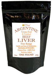 CurEase beef liver powder from Argentine grass-fed cattle, undefatted for a pure, nutrient-dense supplement.