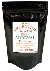 CurEase Beef Adrenal Powder bottle with natural energy support