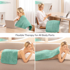 CURECURE moist and dry heat therapy options for deeper relief.
