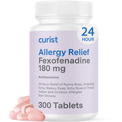 Curist Fexofenadine bottle front view for daily allergy relief