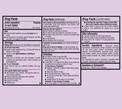 Box insert shows directions for once-daily dosing and a 14-day course.