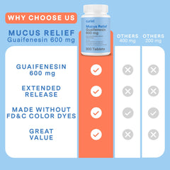 White dye-free Curist tablets illustrating dye-free comfort for sensitive users