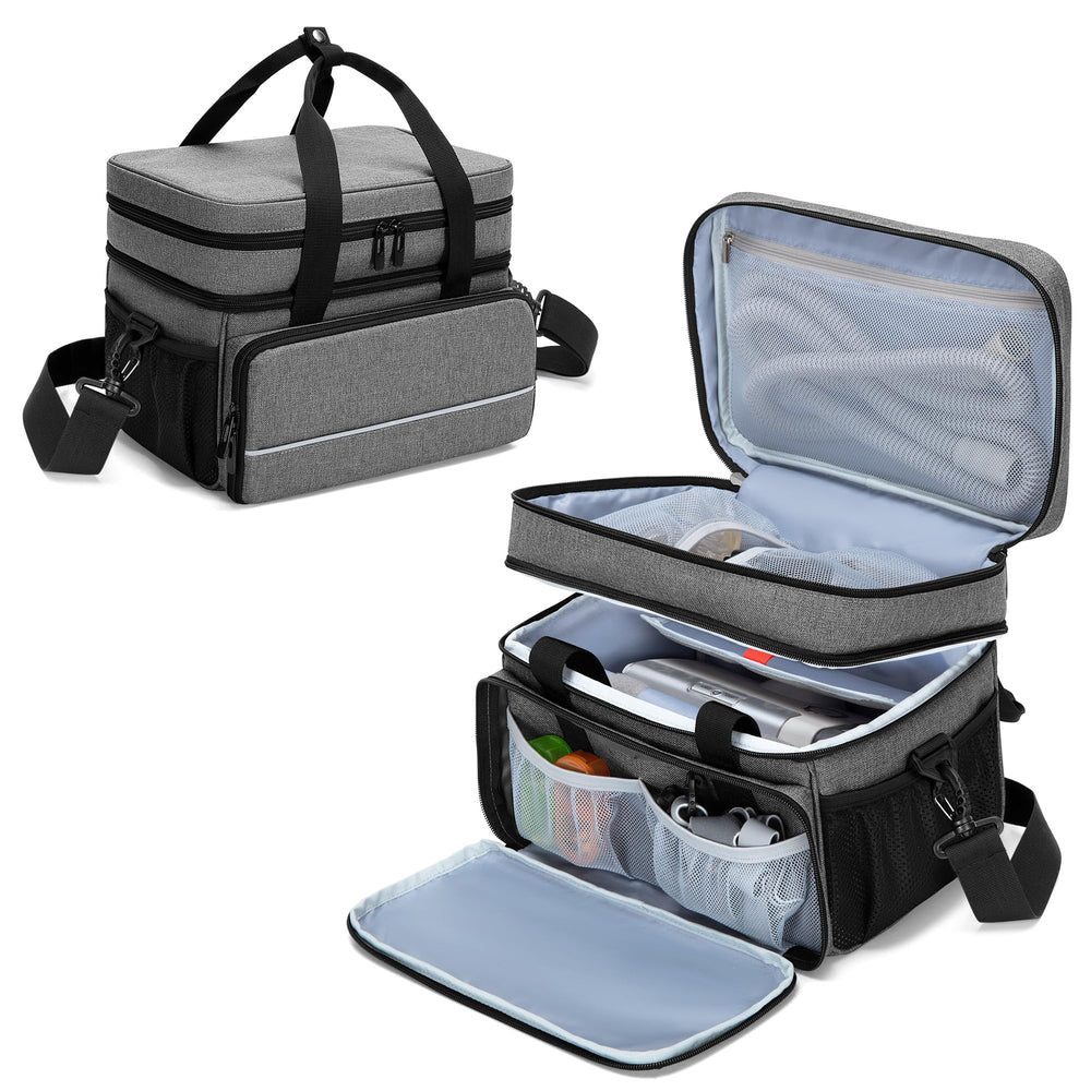 CURMIO CPAP travel bag front view showing compact protection for your device.