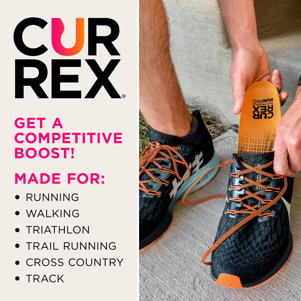 Currex RunPRO midlayer odor-control system helps keep shoes fresh after workouts.
