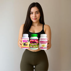 Curvy Fruit bottle with capsules illustrates easy daily intake.