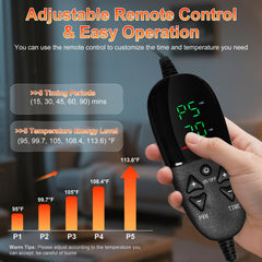 Cutiskrave remote control image enables easy session customization.
