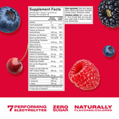 CWENCH HYDRATION Berry Crush tub scoop highlights a sugar-free electrolyte mix for travel