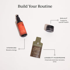 Micro-mineral profile of CYMBIOTIKA Shilajit Resin visible in the bottle