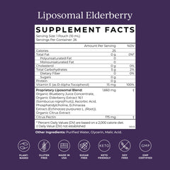 CYMBIOTIKA Elderberry Boost gluten-free label on the pouch.