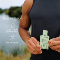 Cymbiotika bottle promotes heart and vascular health benefits.