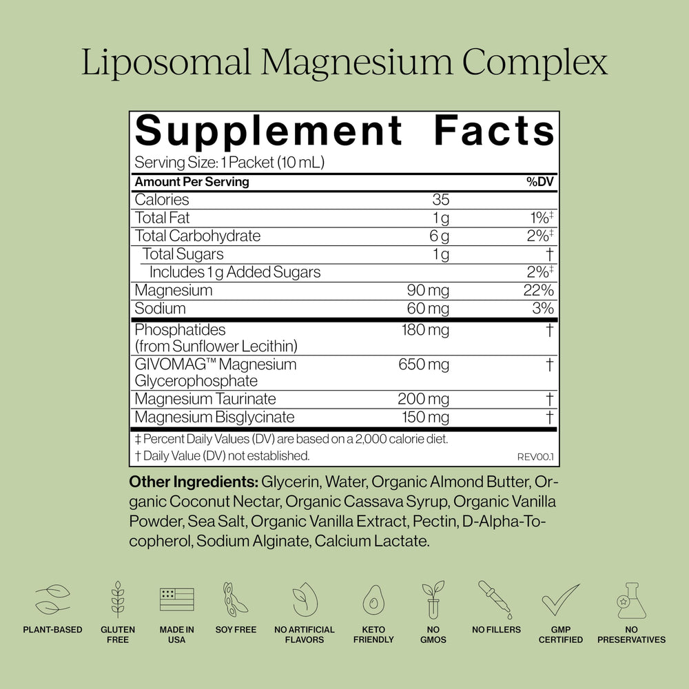 Cymbiotika label notes vegan, keto, GMO-free formulation.