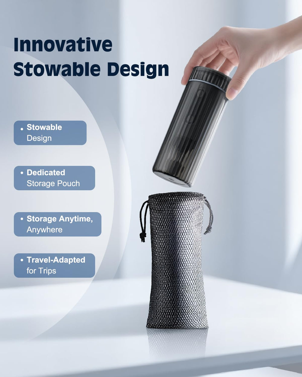 CYOUH comes with a storage bag for hygienic transport and organized nasal care.