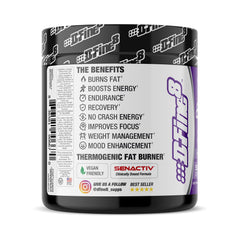 D-Fine8 label highlights ingredients like Senactiv and caffeine for endurance