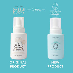 Dabble & Dollop Lullaby Lather travel-friendly 2-pack for on-the-go care.