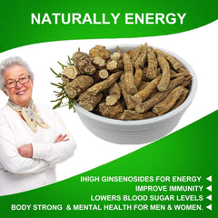 DABC OAK LAND ginseng slices in soup for warmth and flavor
