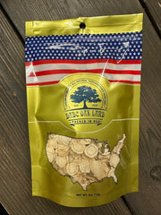 DABC OAK LAND ginseng tea serving in a mug with aroma.