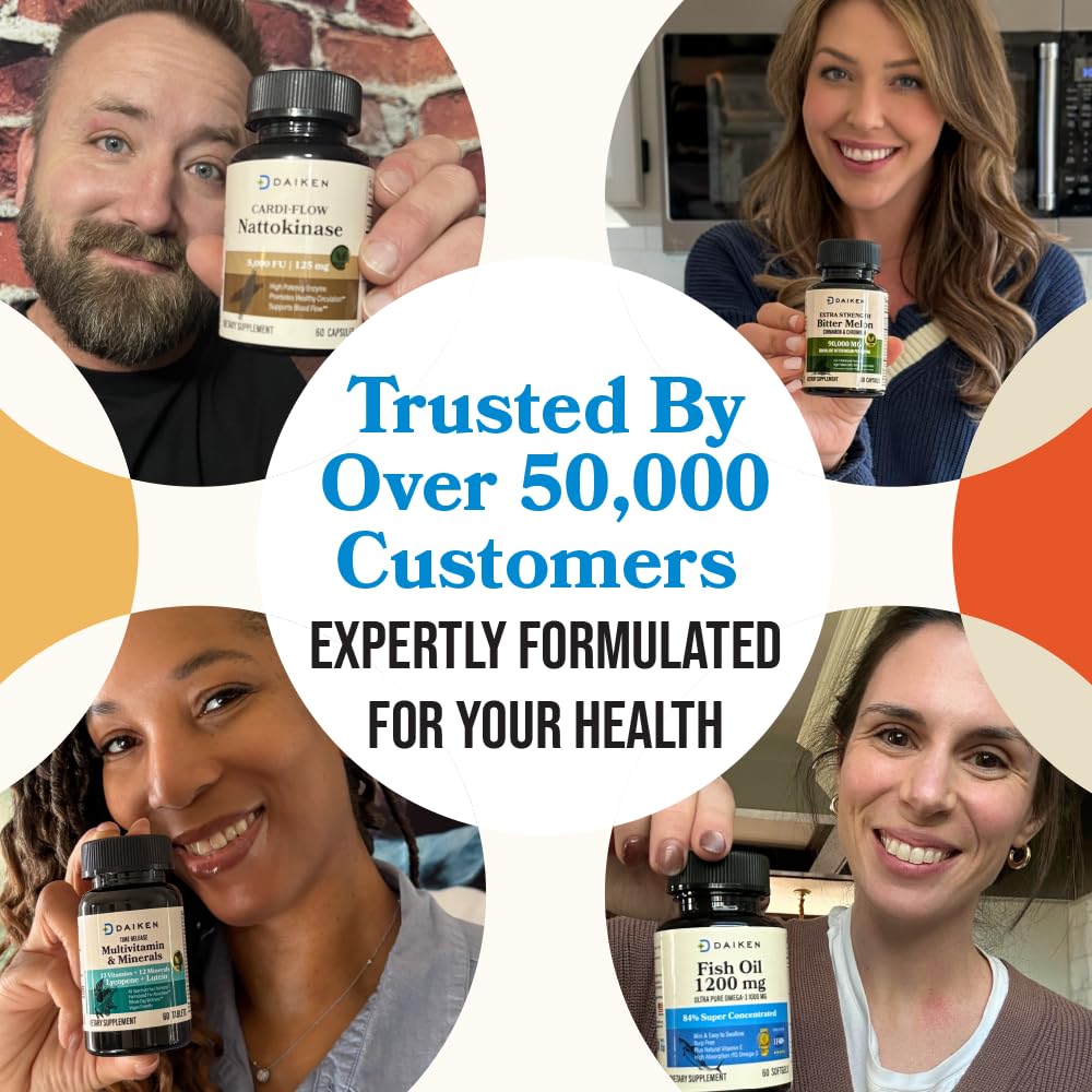 DAIKEN consumer enjoying an easy-to-swallow daily softgel.