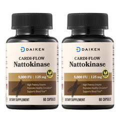 DAIKEN nattokinase bottle front highlighting 5000 FU potency for daily support