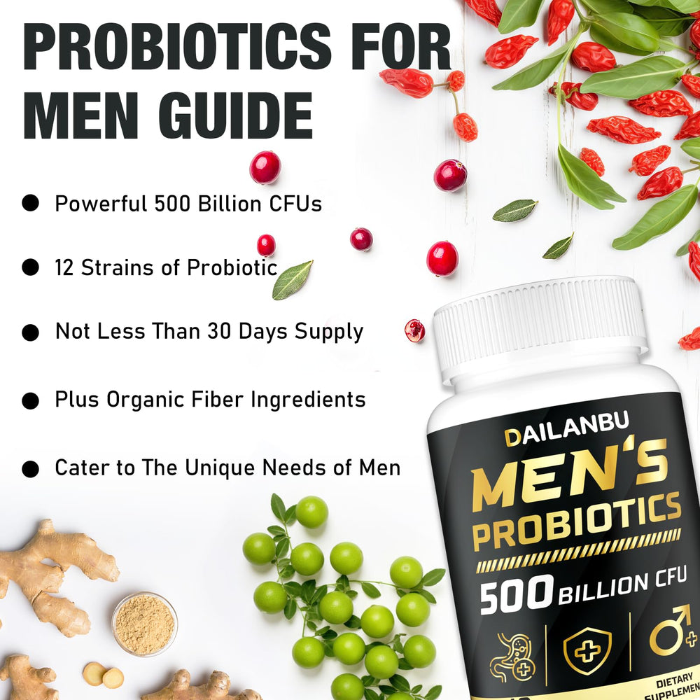 Dailanbu men’s probiotic benefits like digestive support and immune balance