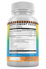 Daily Health FlexProtex D capsules at a daily dosage reminder visual.