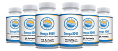 Daily Health Omega 8060 bottle front view for daily omega-3 intake