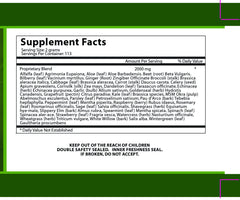 Daily Health Ultimate Greens MSM powder being dispensed into a shaker.