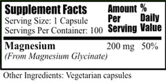 Daily Manufacturing Magnesium Glycinate capsules for easy absorption.
