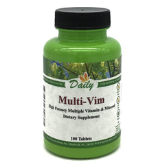 Daily Manufacturing Multi-Vim tablet-coated chlorophyll for easier swallowing and daily nutrition.