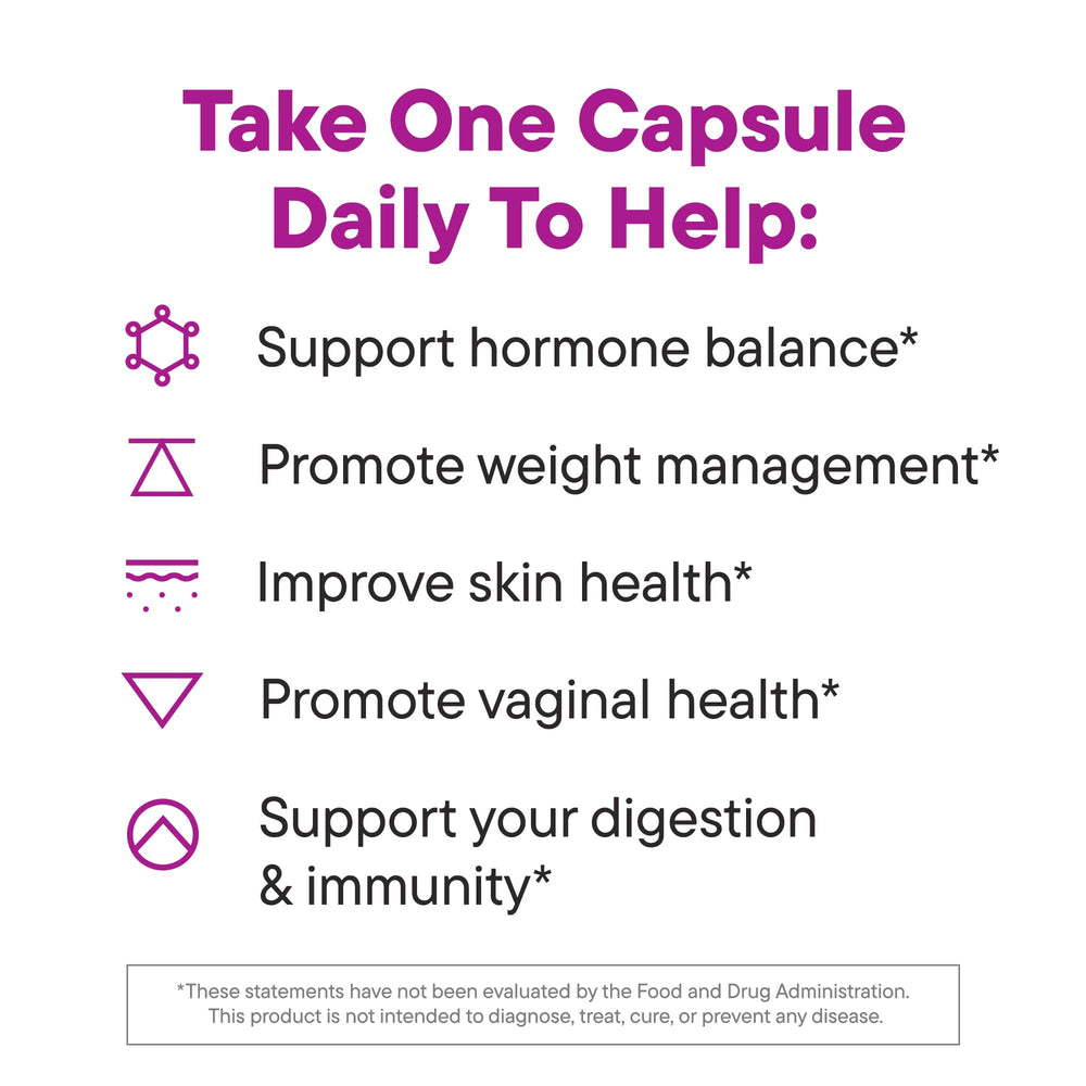 Daily Nouri Hormone Balance Omega oil bottle underscores vegan omega benefits.