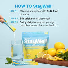 Daily Nouri StayWell vitamins and minerals boost everyday vitality and wellness,