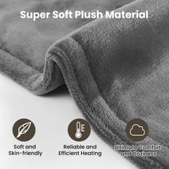 Large 26x35 inch surface provides broad back and shoulder coverage.