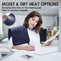 DAILYLIFE heating pad is machine washable for easy cleaning after use.