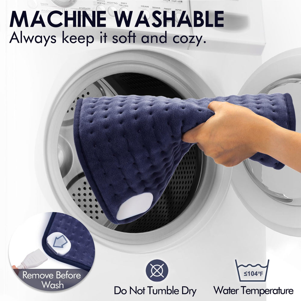 DAILYLIFE heating pad UL certified with auto-off for safe daily use.