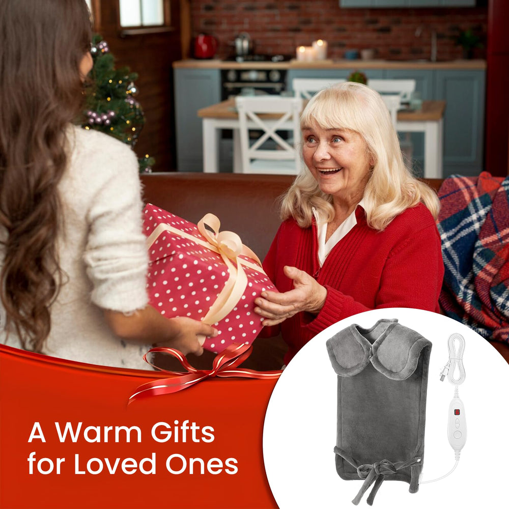 Wearable DAILYLIFE design with straps keeps the pad in place during daily tasks.