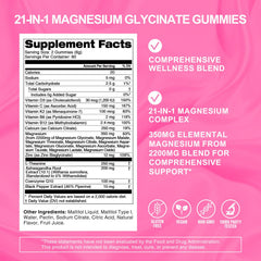 DailyWhole Magnesium Glycinate Gummies third-party test badge on packaging