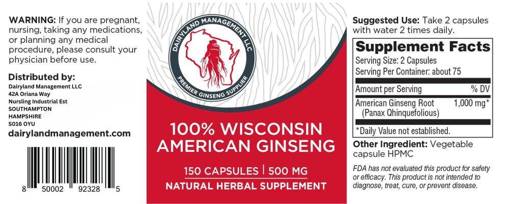 Dairyland brand logo on packaging signaling Wisconsin quality.