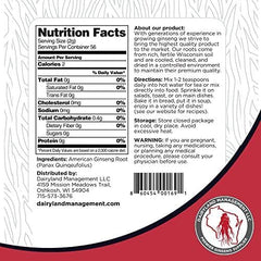 Dairyland American Ginseng Powder in a baking bowl ready for muffins