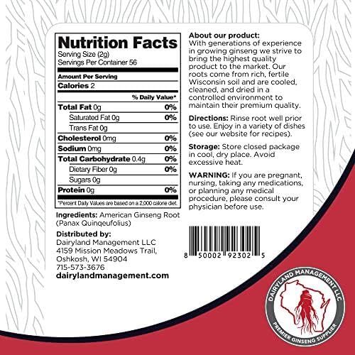 Dairyland American Ginseng Roots tea preparation for gentle energy support.