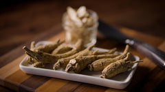 Dairyland American Ginseng Roots in soup demonstrating versatile use.