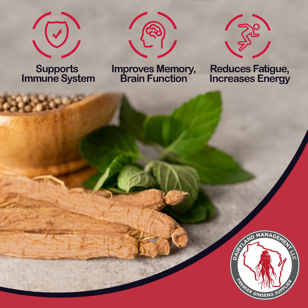 Dairyland Red Panax Ginseng Root simmer-tea image; ideal infusion for drinks