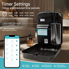 DAKISTF diffuser side panel shows modern decor compatibility and quiet operation