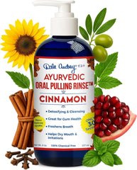 Dale Audrey Nano Hydroxyapatite Mouthwash bottle pour supports enamel care and fresh breath.