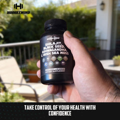 Gym scene suggests improved stamina and mental focus with DAMN GOOD capsules.