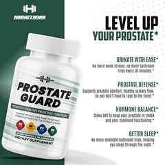DAMN GOOD Prostate Guard capsules 90-count for daily vitality and balance.