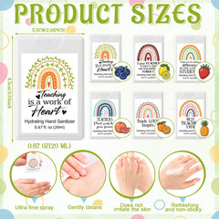 Dansib watermelon bottle sanitizer for on-the-go refreshment