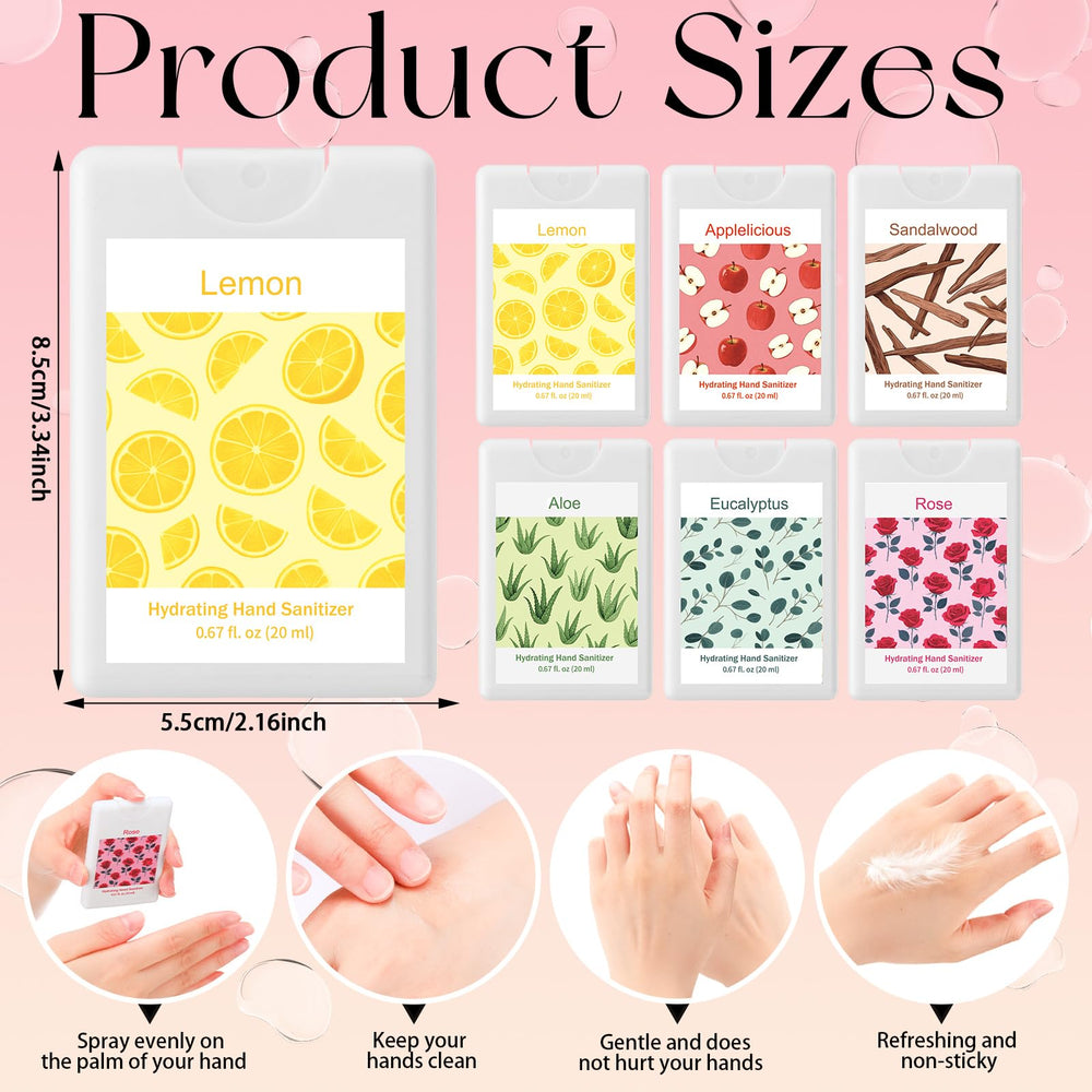 Dansib six-scent variety pack showcasing assorted mood scents for daily use.